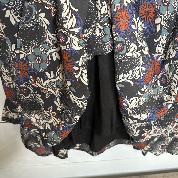 Free People Floral Bohemian Print Women's Spring Summer Dress - Small/Medium - Picture 8 of 11